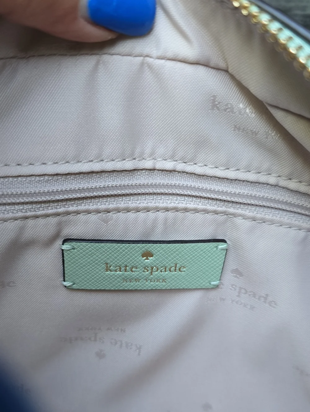 NWOT Kate Spade Pistachio Green Saffiano Crossbody Bag